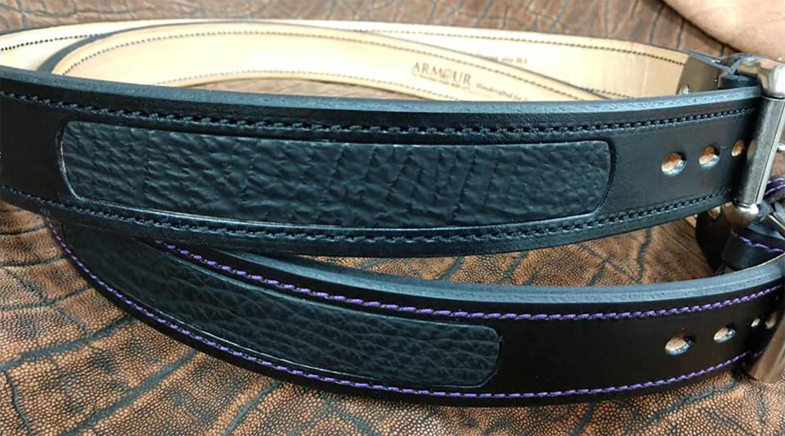 Armour belts gun belt