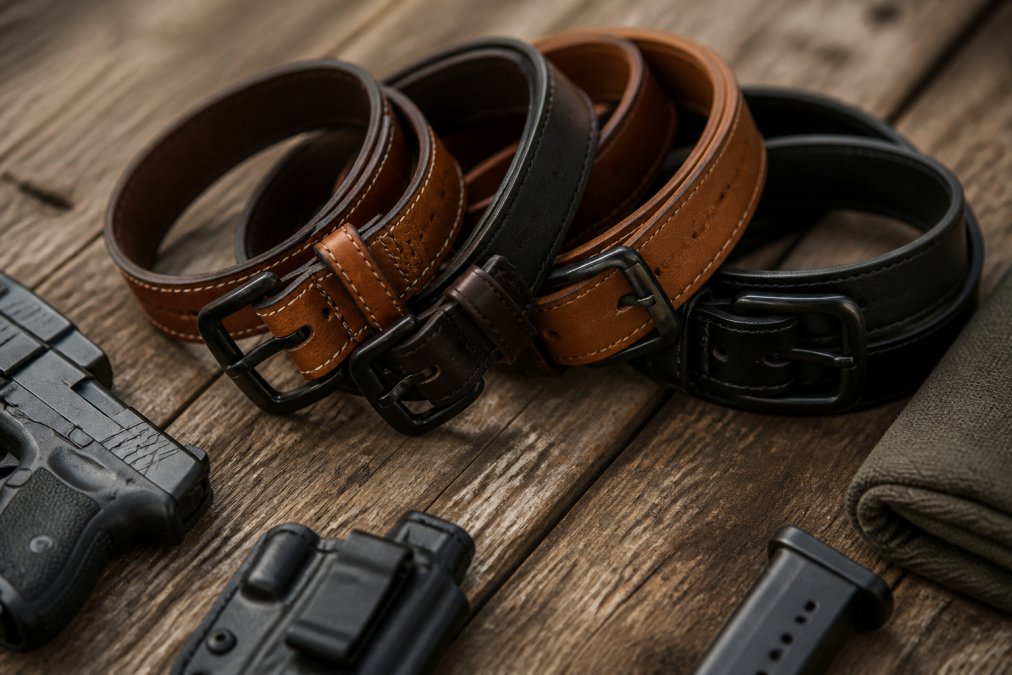 Best Leather Belts for Holster Support: 2026 Guide